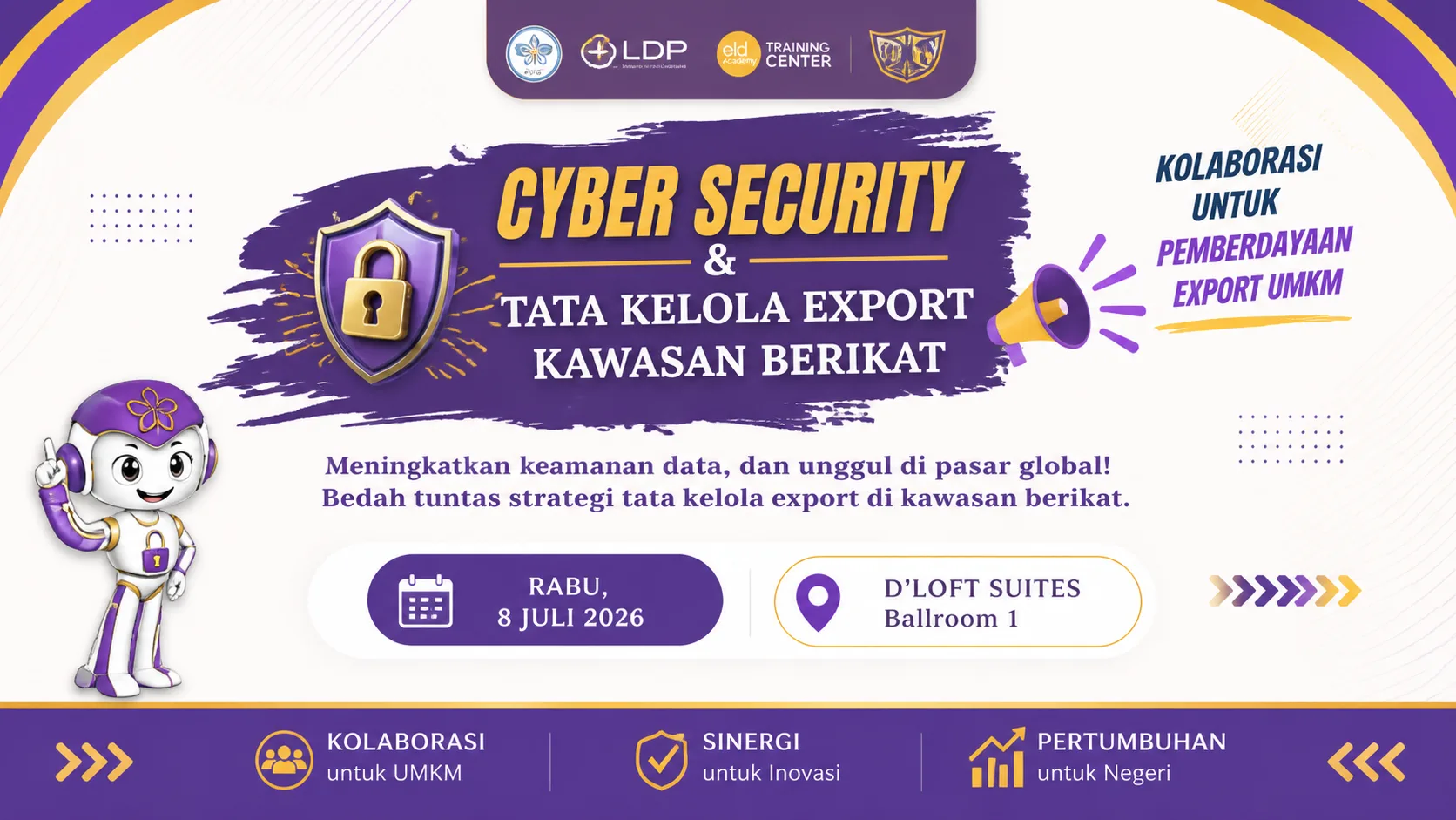 Workshop: Cyber Security & Tata Kelola Ekspor Kawasan Berikat